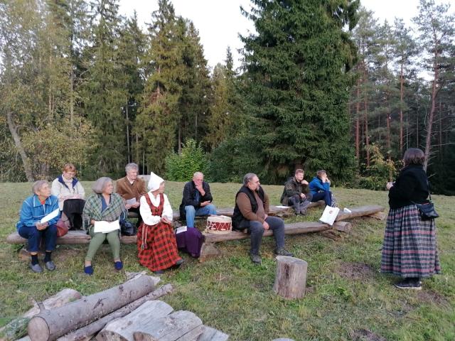 2020. gada 22. septembris - Baltu vienības diena, Pekas kalnā.